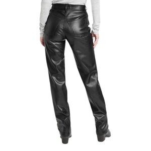 Universal Thread Black Faux Leather Pants